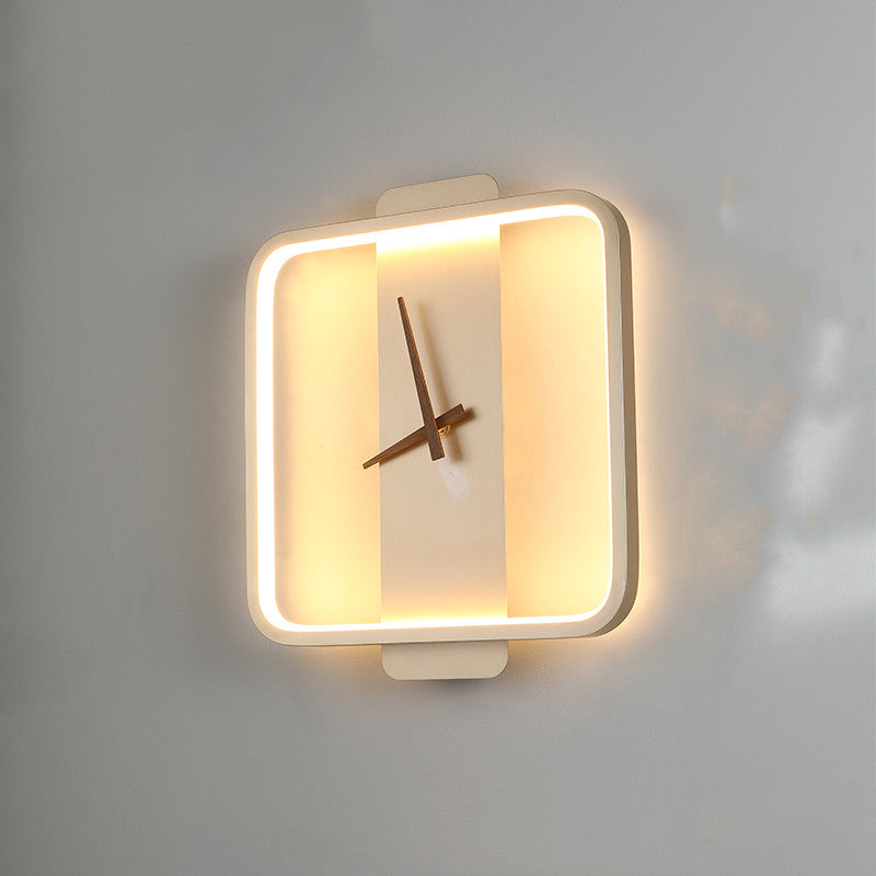 Dream Land - Nordic Wall Lamp Bedroom Bedside Lamp Clock Modelling Lamp